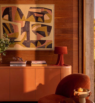 Apollo Glossy Sideboard In Sienna - Fenton & Fenton