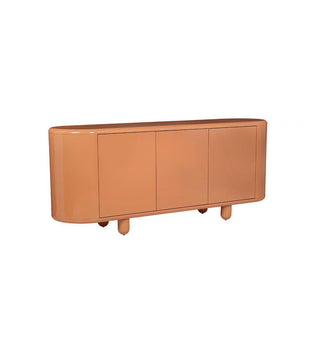 Apollo Glossy Sideboard In Sienna - Fenton & Fenton
