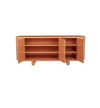 Apollo Glossy Sideboard In Sienna - Fenton & Fenton