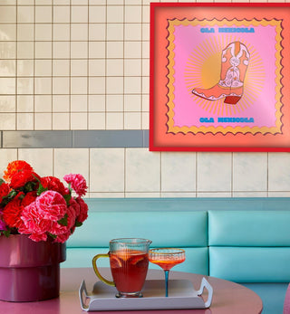 Art Print - Mexicola - Cowboy Boot - Fenton & Fenton