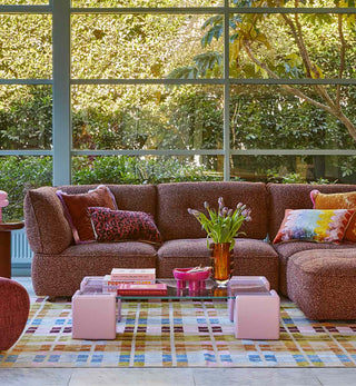 Bedrock Coffee Table - Mauve - Fenton & Fenton