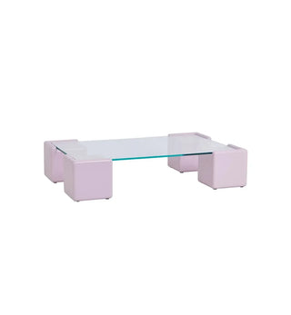 Bedrock Coffee Table - Mauve - Fenton & Fenton