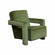 Betsy Armchair In Palm Green Velvet