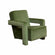 Betsy Armchair in Palm Green Velvet