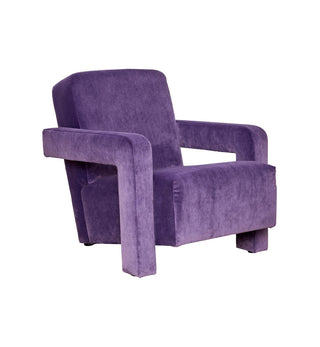 Betsy Armchair in Unique Purple - Fenton & Fenton