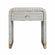 Bone Inlay 1-Drawer Curved Bedside In Grey