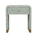 Bone Inlay 1-Drawer Curved Bedside In Pistachio