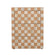 Bone Inlay Checkerboard Bedside 2 Drawer in Almond