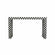Bone Inlay Checkerboard Console In Black