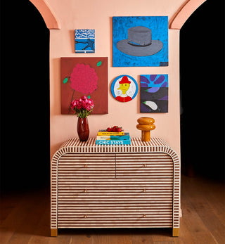 Macaroon Table Lamp in Biscotti - Fenton & Fenton