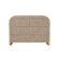 Bone Inlay Curved 4-drawer Commode In Chocolate