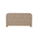 Bone Inlay Curved 7-drawer Commode In Chocolate