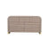 Bone Inlay Curved 7-drawer Commode In Chocolate