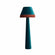 Brady Floor Lamp In Azure