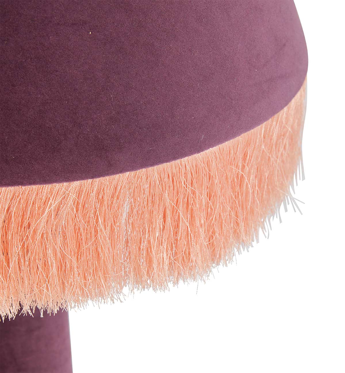 Brady Floor Lamp In Plum – Fenton Fenton - Main Image