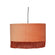 Brady Pendant  Lamp In Apricot