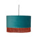 Brady Pendant  Lamp In Azure