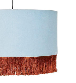 Brady Pendant Lamp in Powder Blue - Fenton & Fenton