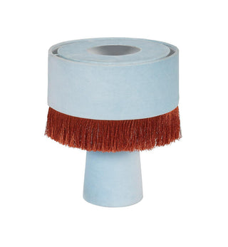 Brady Table Lamp in Powder Blue - Fenton & Fenton