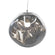 Bubble Pendant In Chrome - Large