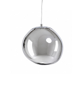 Bubble Pendant In Chrome - Medium - Fenton & Fenton