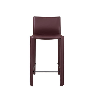 Buddy Bar Stool in Merlot - 89cm backrest - Fenton & Fenton