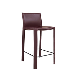 Buddy Bar Stool in Merlot - 89cm backrest - Fenton & Fenton