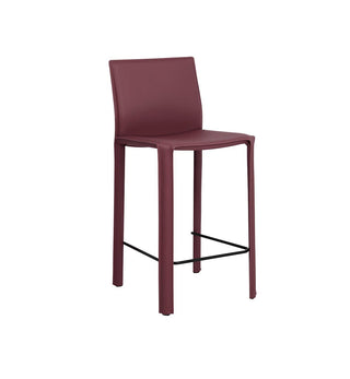 Buddy Bar Stool in Merlot - Fenton & Fenton