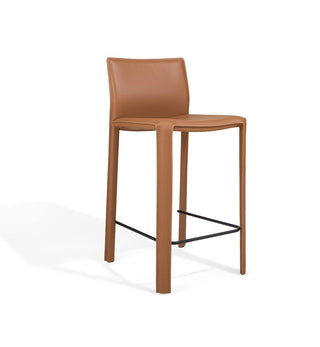 Buddy Bar Stool in Tan - 89 cm backrest