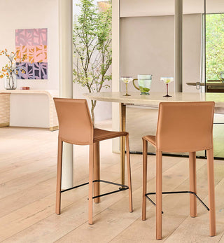 Buddy Bar Stool In Tan - Fenton & Fenton