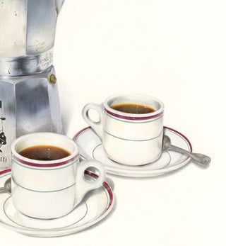 Candice Perese - Vintage Moka pot c.1990 - Limited Edition Art Print - Fenton & Fenton