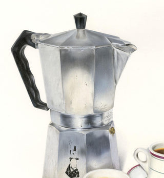 Candice Perese - Vintage Moka pot c.1990 - Limited Edition Art Print - Fenton & Fenton