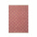 Checkerboard Dhurrie In Rose