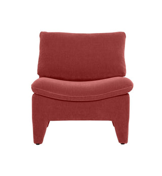 Chill Chair In Sangria Velvet - Fenton & Fenton