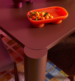 Chubby Dining Table In Jam - Fenton & Fenton