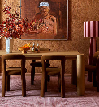 Chubby Dining Table In Natural - Fenton & Fenton