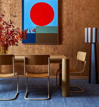 Chubby Dining Table In Natural - Fenton & Fenton