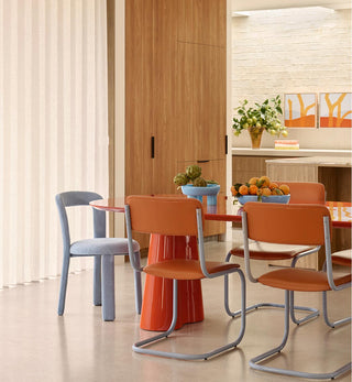 Strut Dining Chair in Powder Blue - Fenton & Fenton