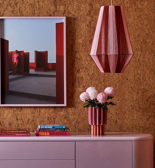 Cindy Pendant Lamp In Berry - Fenton & Fenton