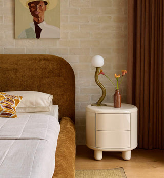 Cloudy Bed in Golden Olive - Fenton & Fenton