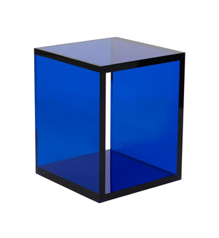 Cobalt Acrylic Cube - Fenton & Fenton