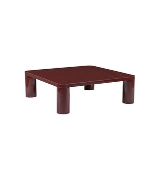Cult Glossy Coffee Table in Burgundy - Fenton & Fenton