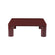 Cult Glossy Coffee Table in Burgundy