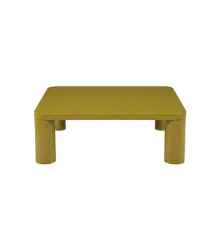 Cult Glossy Coffee Table in Golden Olive - Fenton & Fenton