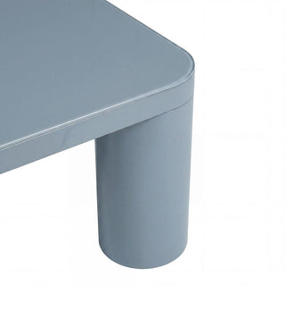 Cult Glossy Coffee Table in Powder Blue - Fenton & Fenton