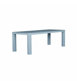 Cult Glossy Dining Table in Powder Blue - Fenton & Fenton