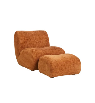 Daydreamer Lounge Chair in Caramel - Fenton & Fenton