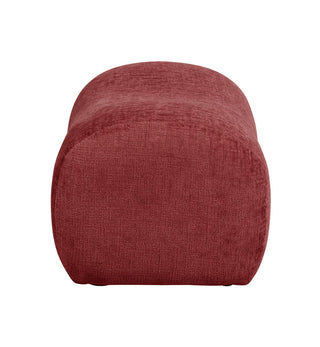 Daydreamer Ottoman in Sangria - Fenton & Fenton