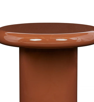 Dot Glossy Side Table In Espresso - Fenton & Fenton