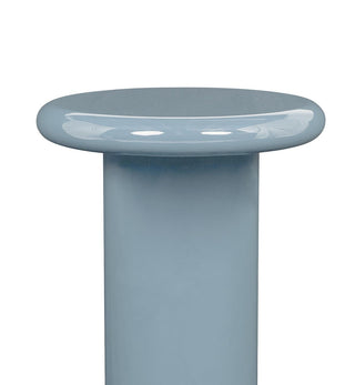 Dot Glossy Side Table in Powder Blue - Fenton & Fenton